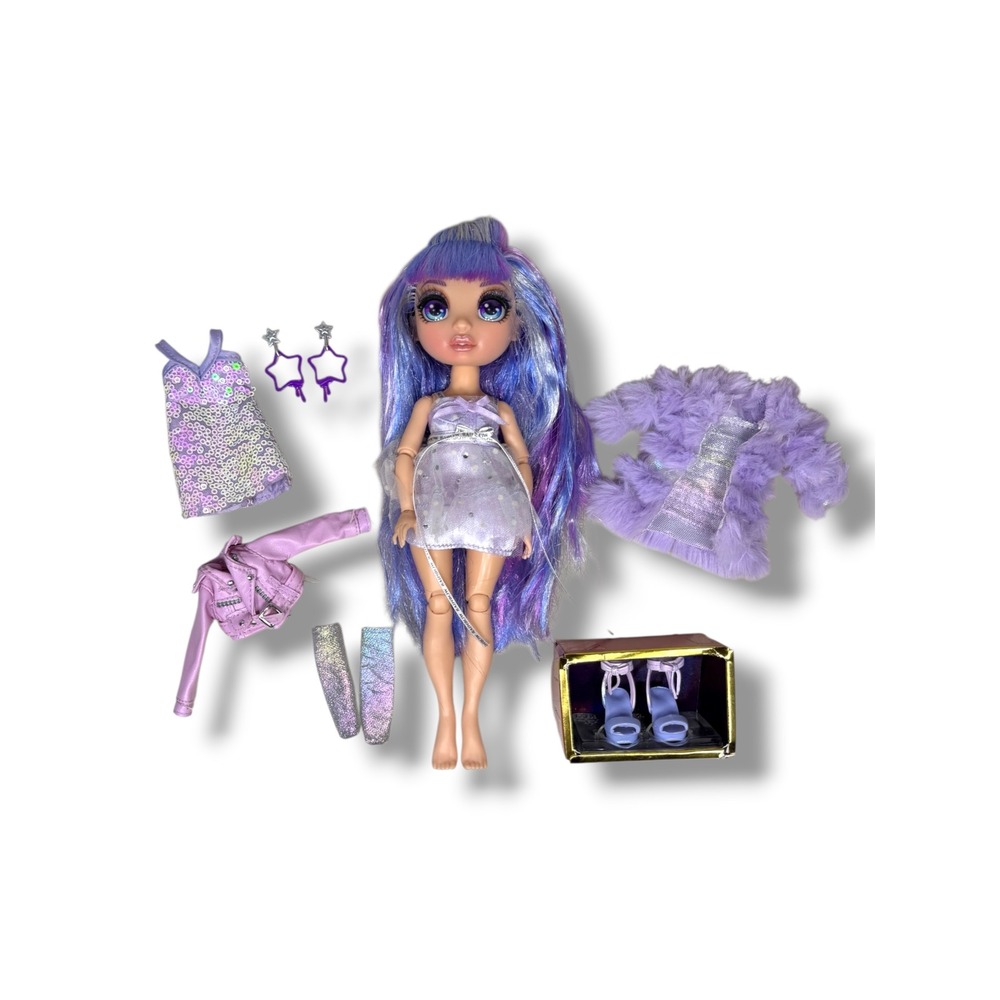 Rainbow High Violet Willow Series 1 Purple Fashion Doll Outfits Accessories MGA